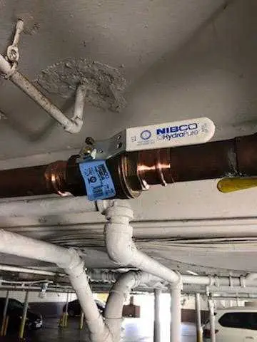 Copper pipe repair and valve work for Backflow Testing in Denver